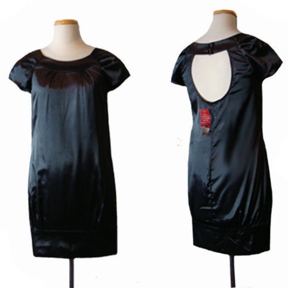 Black Mini Dress Open Back Alyn Paige New York